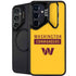NFL Washington Commanders Yellow Galaxy S24 FE Kickstand Case